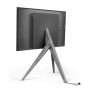 Support ART AX pour TV bois gris arrière